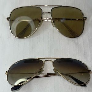 Ray ban glasses and off ray bans